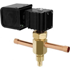 Parker - 3/8" Port Brass Solenoid Solenoid Valve - Exact Tooling