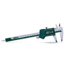 Insize USA LLC - Electronic Calipers; Minimum Measurement (Decimal Inch): 0.0000 ; Maximum Measurement (Decimal Inch): 8 ; Accuracy Plus/Minus (Decimal Inch): 0.0012 ; Resolution (Decimal Inch): 0.0005 ; IP Rating: None ; Data Output: Yes - Exact Tooling