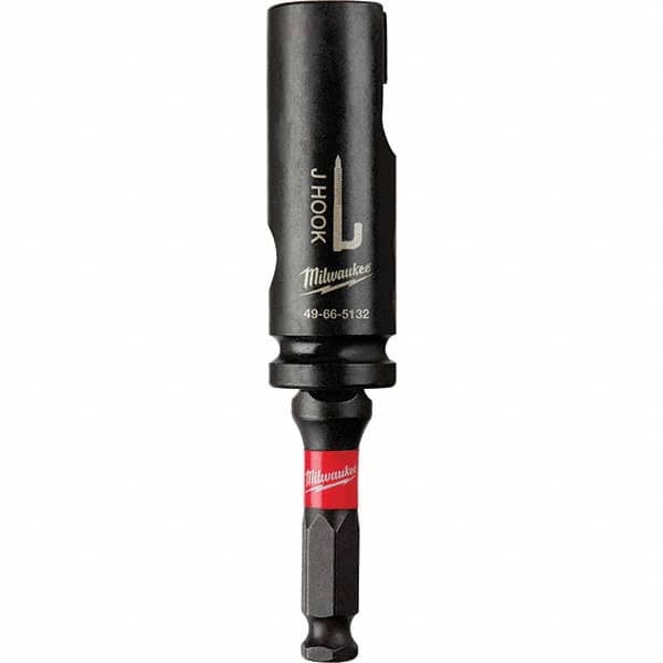 Milwaukee Tool - 7/16" Hex Lineman's Utility Socket for Standard Hex/Socket Screws - Exact Tooling