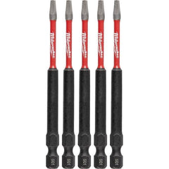 Milwaukee Tool - 1/4" Hex #1 Square Impact Ready Bit - Exact Tooling