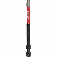 Milwaukee Tool - 1/4" Hex T30 Torx Impact Ready Bit - Exact Tooling