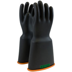 ‎159-3-16/12 - Novax - Natural Rubber Insulating Glove - Class 3 - 16″ - Black/Orange - Bell Cuff - Exact Tooling