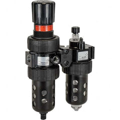 PRO-SOURCE - Filters Port Size (NPT): 1/4 Height (Inch): 10.3800 - Exact Tooling