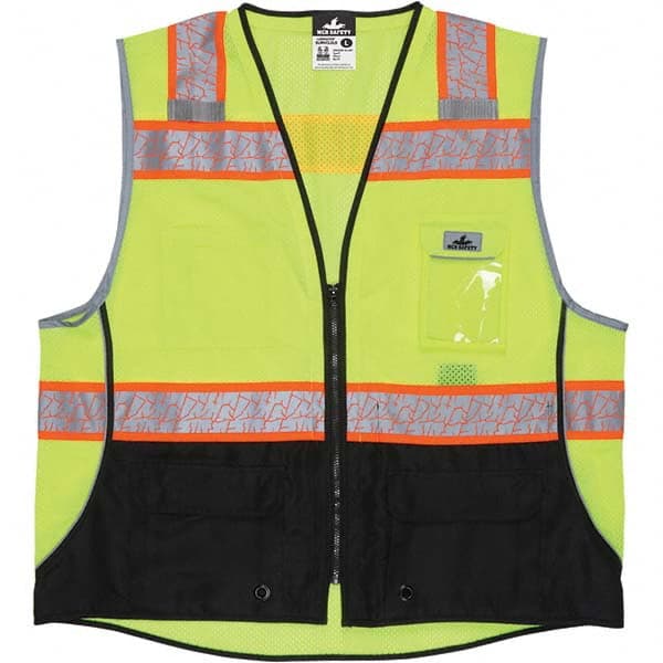 MCR Safety - High Visibility Vests Vest Style: Surveyor's Vest Type: Hi Visibility - Exact Tooling