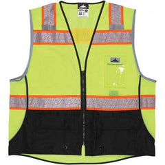 MCR Safety - High Visibility Vests Vest Style: Surveyor's Vest Type: Hi Visibility - Exact Tooling