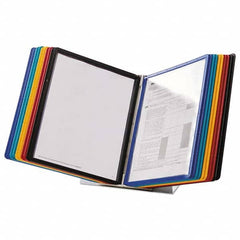 DURABLE - Desktop File Organizers Type: 20-Panel Desk Top Organizer Color: Gray - Exact Tooling