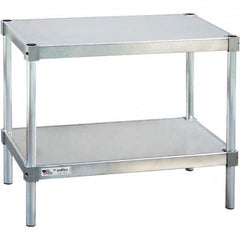New Age Industrial - Stationary Work Benches, Tables Type: Equipment Stand Top Material: Aluminum - Exact Tooling