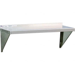 New Age Industrial - Coat Racks, Hooks & Shelving Type: Wall Shelf Number of Hooks: 0 - Exact Tooling