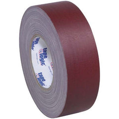 Tape Logic - Pack of (3), 60 Yd Rolls 2" x 11 mil Burgundy Rubber Gaffers Tape - Exact Tooling
