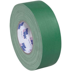 Tape Logic - Pack of (3), 60 Yd Rolls 2" x 11 mil Green Rubber Gaffers Tape - Exact Tooling