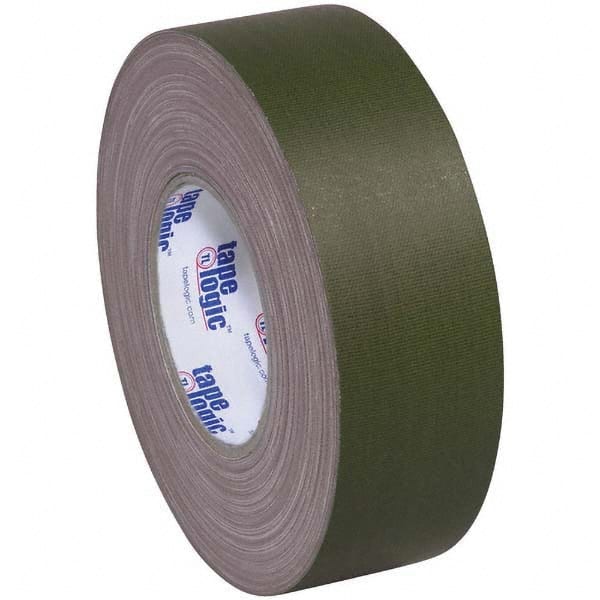 Tape Logic - Pack of (3) 60 Yd Rolls 2" x 11 mil Olive Green Rubber Gaffers Tape - Exact Tooling