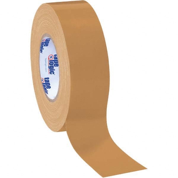 Tape Logic - Pack of (3) 60 Yd Rolls 2" x 10 mil Beige Rubber Duct Tape - Exact Tooling