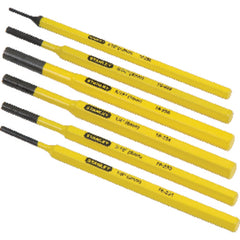 6 Piece Pin Punch Set - Exact Tooling