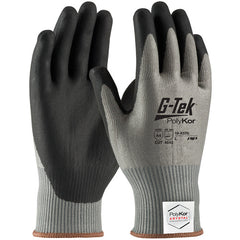 16-X570/M Coated Gloves w/Polykor - G-Tek PolyKor Xrystal - S&P Blended 13 Gauge - Black NeoFoam Grip - A4 - Exact Tooling