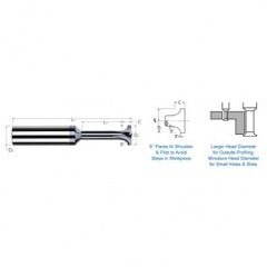 .031R SC BACK CR EM LR 3FL ALTIN - Exact Tooling
