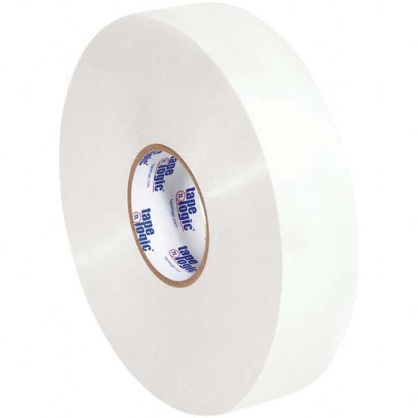 Tape Logic - Pack of (6) 1 Yd Rolls 2" x 1,000 Yd White Hot Melt Adhesive Packaging Tape - Exact Tooling