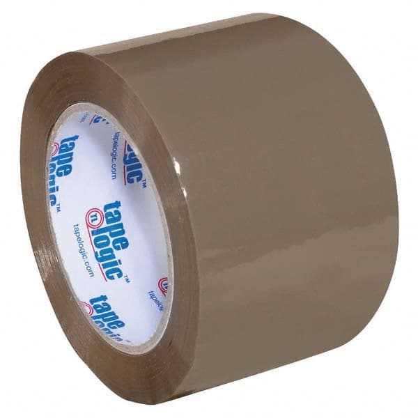 Tape Logic - Pack of (6) 110 Yd Rolls 3" Tan Acrylic Adhesive Packaging Tape - Exact Tooling