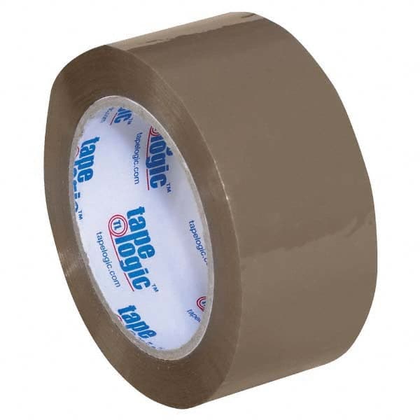 Tape Logic - Pack of (6) 110 Yd Rolls 2" Tan Acrylic Adhesive Packaging Tape - Exact Tooling