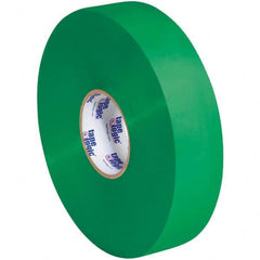 Tape Logic - Pack of (6) 1 Yd Rolls 2" x 1,000 Yd Green Hot Melt Adhesive Packaging Tape - Exact Tooling