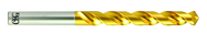 6.55mm x 107mm OAL HSSE Drill - TiN - Exact Tooling