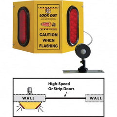 TAPCO - Auxiliary Lights Type: Forklift Warning Light Voltage: 110 VAC to 24VDC - Exact Tooling