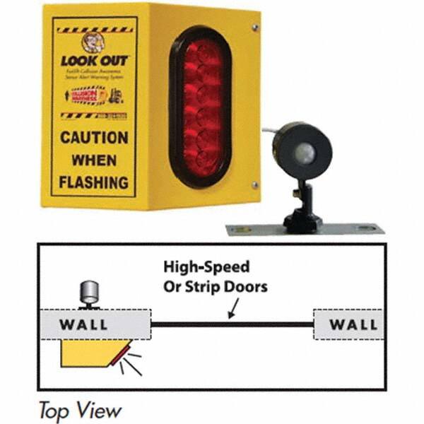TAPCO - Auxiliary Lights Type: Forklift Warning Light Voltage: 110 VAC to 24VDC - Exact Tooling