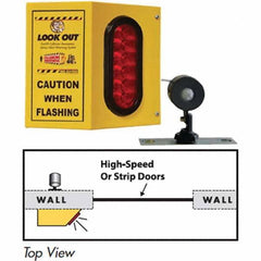 TAPCO - Auxiliary Lights Type: Forklift Warning Light Voltage: 110 VAC to 24VDC - Exact Tooling