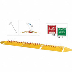 TAPCO - Speed Bumps, Parking Curbs & Accessories Type: Traffic Spikes Length (Inch): 31 - Exact Tooling