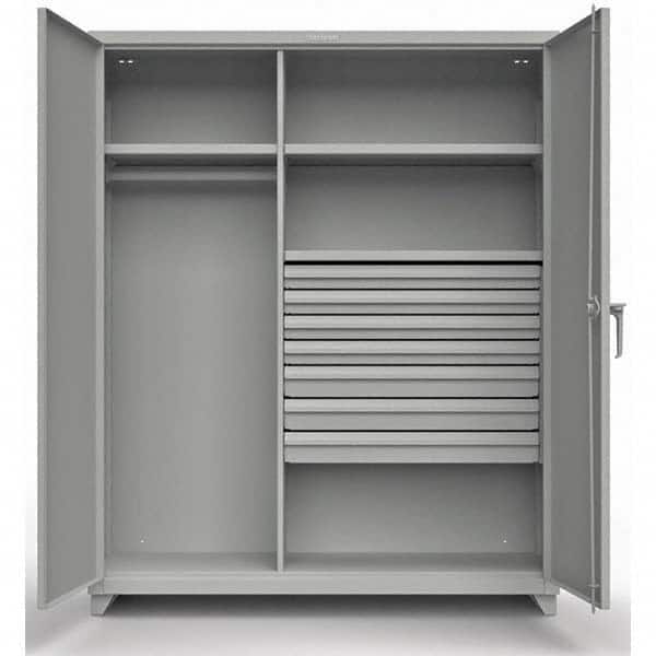 Strong Hold - Storage Cabinets Type: Wardrobe Width (Inch): 60 - Exact Tooling