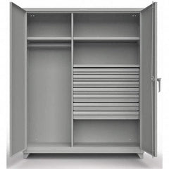 Strong Hold - Storage Cabinets Type: Wardrobe Width (Inch): 60 - Exact Tooling