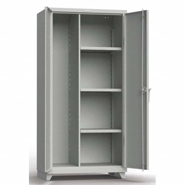Strong Hold - Storage Cabinets Type: Heavy Duty Janitorial Width (Inch): 48 - Exact Tooling
