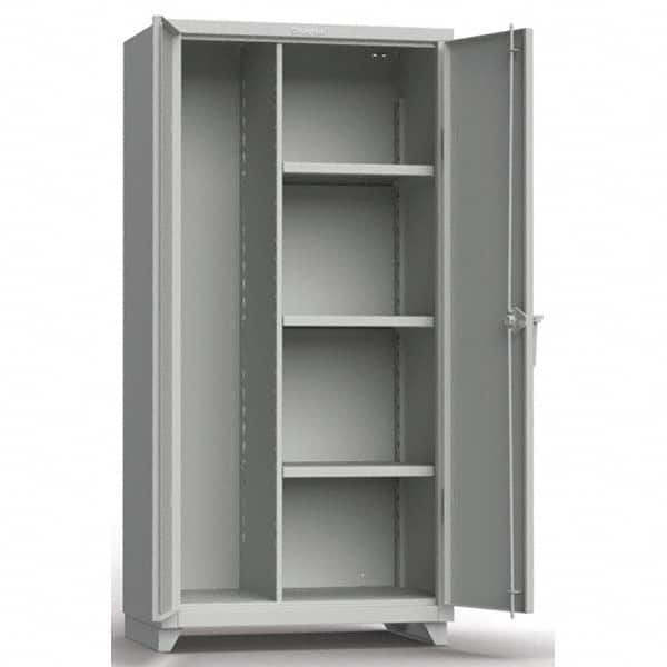 Strong Hold - Storage Cabinets Type: Heavy Duty Janitorial Width (Inch): 36 - Exact Tooling
