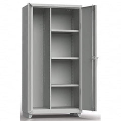 Strong Hold - Storage Cabinets Type: Heavy Duty Janitorial Width (Inch): 36 - Exact Tooling