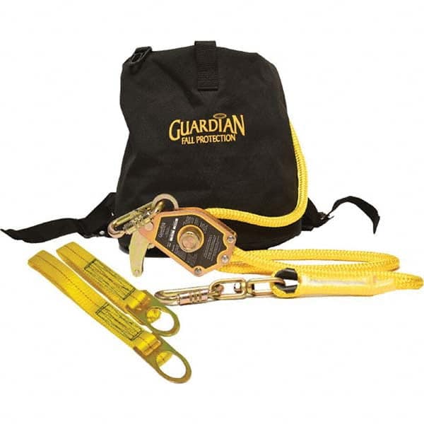 Guardian Fall Protection - Lanyards & Lifelines Type: Horizontal Lifeline Length (Feet): 100.00 - Exact Tooling