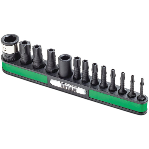 13 Piece Impact Star Bit Set - Exact Tooling