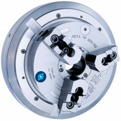 Schunk - Power Lathe Chucks Chuck Diameter (mm): 125.00 Chuck Diameter (Inch): 5 - Exact Tooling