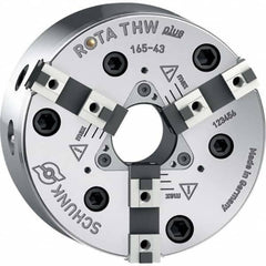 Schunk - Power Lathe Chucks Chuck Diameter (mm): 165.00 Chuck Diameter (Inch): 6-1/2 - Exact Tooling