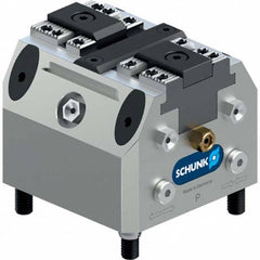 Schunk - Machine Vises Jaw Width (mm): 250.0 Throat Depth (mm): 500.0 - Exact Tooling