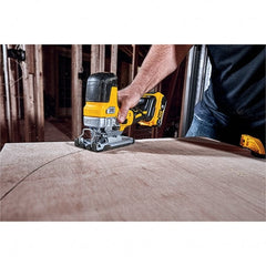 DeWALT - Cordless Jigsaws Voltage: 20 Strokes per Minute: 3200 - Exact Tooling
