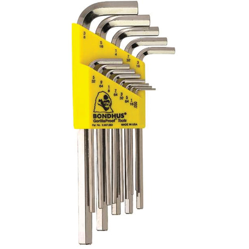 13PC HEX END L-WRENCH ST BRITEGUARD - Exact Tooling