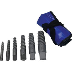 Cleveland - Bolt Extractor Sets Tool Type: Screw Extractor Set Number of Pieces: 6.000 - Exact Tooling