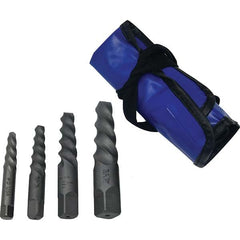 Cleveland - Bolt Extractor Sets Tool Type: Screw Extractor Set Number of Pieces: 4.000 - Exact Tooling