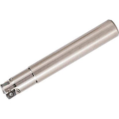 Kyocera - Indexable High-Feed End Mills Cutting Diameter (Inch): 0.3500 Cutting Diameter (Decimal Inch): 0.3500 - Exact Tooling