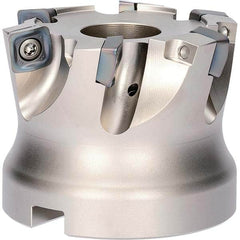 Kyocera - Indexable High-Feed Face Mills Cutting Diameter (Inch): 1.594 Cutting Diameter (mm): 40.49 - Exact Tooling