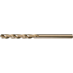 Cleveland - Aircraft Extension Drill Bits; Drill Bit Size (Wire): #10 ; Drill Bit Size (Decimal): 0.1935 ; Drill Point Angle (Degrees): 135 ; Drill Bit Material: Cobalt ; Drill Bit Finish/Coating: Oxide ; Overall Length (Inch): 12 - Exact Tooling