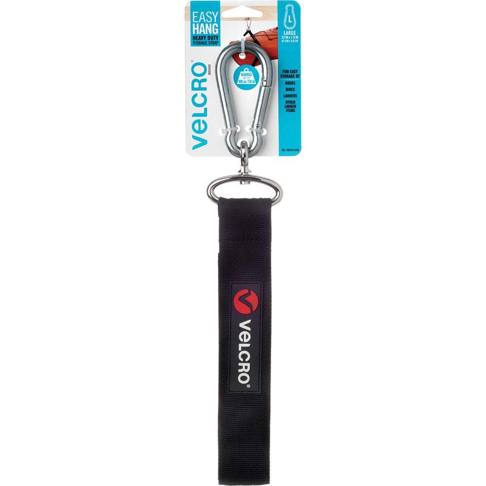Velcro Brand - Tool Holding Accessories; Type: Reclosable ; Connection Type: Hook & Loop ; Extended Length (Inch): 32.0000 ; Color: Black ; Maximum Diameter (Decimal Inch): 1.5000 ; Tool Type: Strap Kit - Exact Tooling