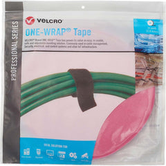 Velcro Brand - Cable Ties; Cable Tie Type: Reusable Cable Tie ; Material: Hook and Loop ; Color: Erica Violet ; Overall Length (Feet): 75 ; Overall Length (Decimal Inch): 300.00000 ; Maximum Bundle Diameter (Inch): 0.75 - Exact Tooling