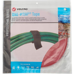 Velcro Brand - Cable Ties; Cable Tie Type: Reusable Cable Tie ; Material: Hook and Loop ; Color: Red ; Overall Length (Feet): 75 ; Overall Length (Decimal Inch): 300.00000 ; Maximum Bundle Diameter (Inch): 0.5 - Exact Tooling