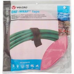Velcro Brand - Cable Ties; Cable Tie Type: Reusable Cable Tie ; Material: Hook and Loop ; Color: Erica Violet ; Overall Length (Feet): 75 ; Overall Length (Decimal Inch): 300.00000 ; Maximum Bundle Diameter (Inch): 1 - Exact Tooling
