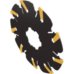 Iscar - Indexable Slotting Cutters Connection Type: Arbor Cutting Width (Decimal Inch): 0.0390 - Exact Tooling